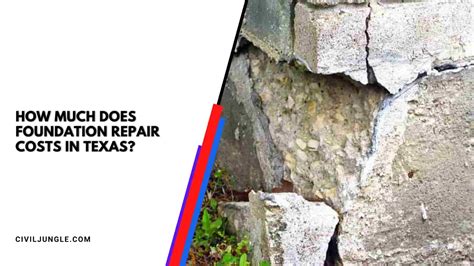 How Much is Foundation Repair in Texas: Unearthing the Costs and Considerations