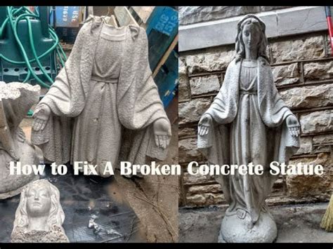 How to Repair Concrete Statue: A Journey Through Time and Texture