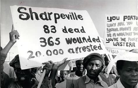 Sharpeville大屠殺：關於种族隔离的抗议和南非 Apartheid制度的残酷现实